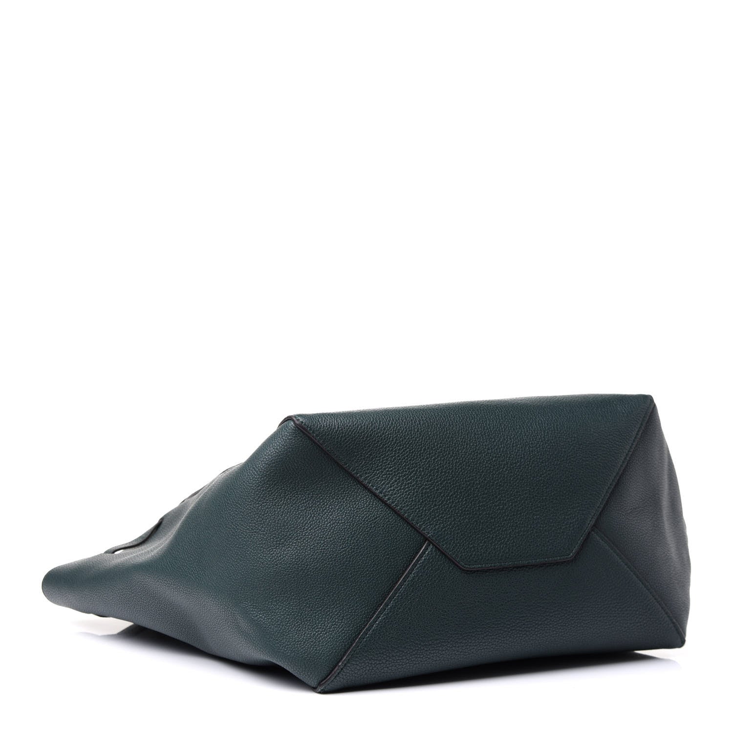 Celine Soft Grained Calfskin Small Belt Cabas Phantom Amazone 4 of 13