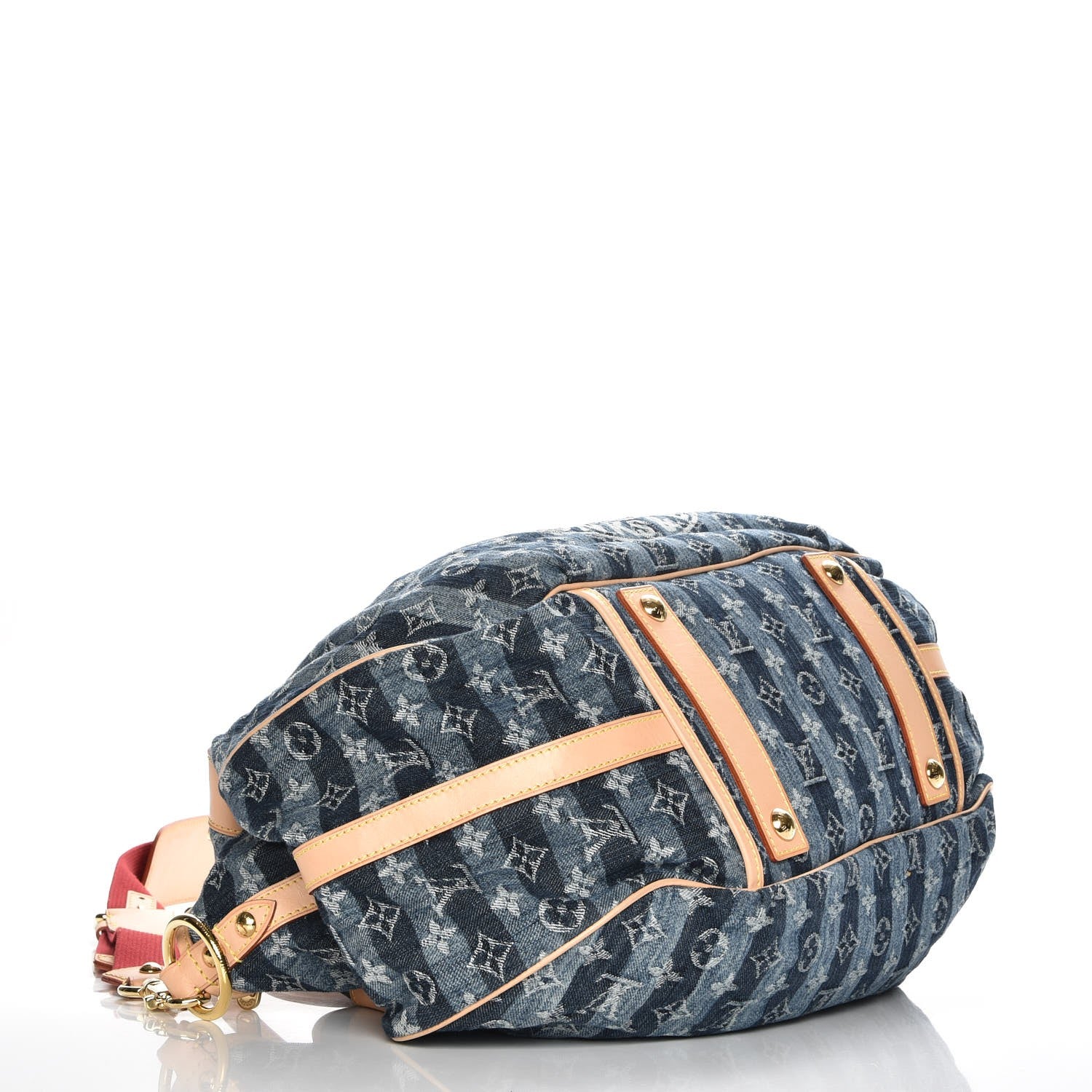 Louis Vuitton Denim Raye Cabas GM 5 of 11