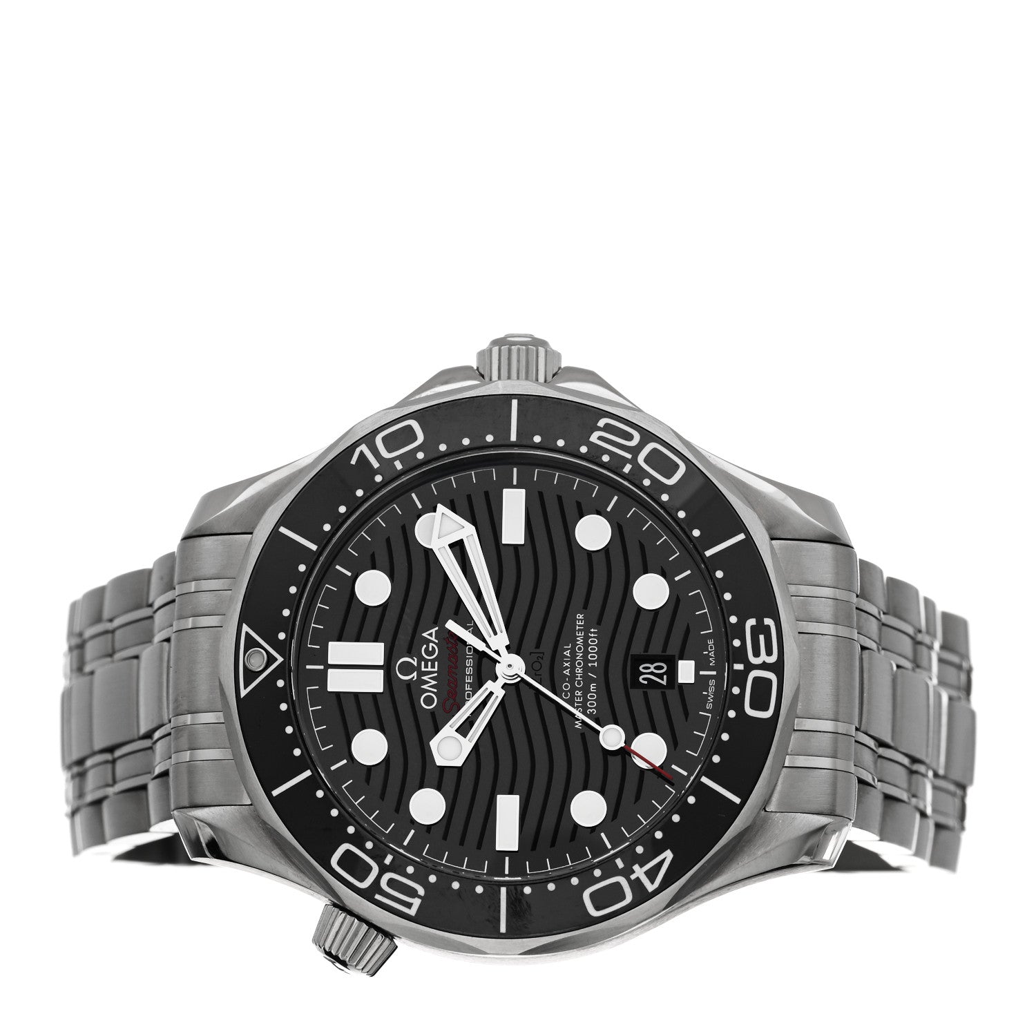 Omega Stainless Steel 42mm Seamaster Diver 300M Co-Axial Automatic Watch Black 210.30.42.20.01.001 2 of 5
