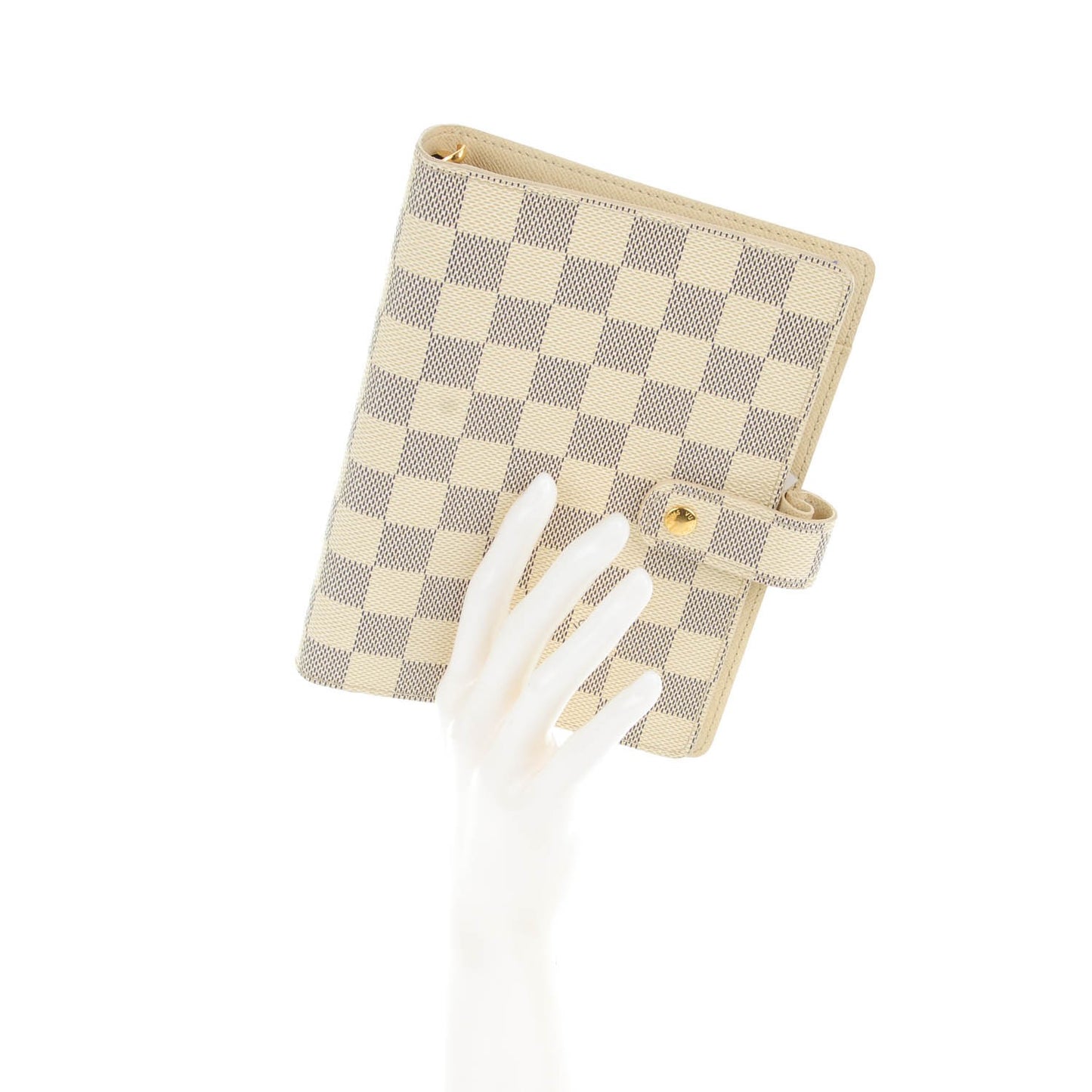 Damier Azur Medium Ring Agenda Cover