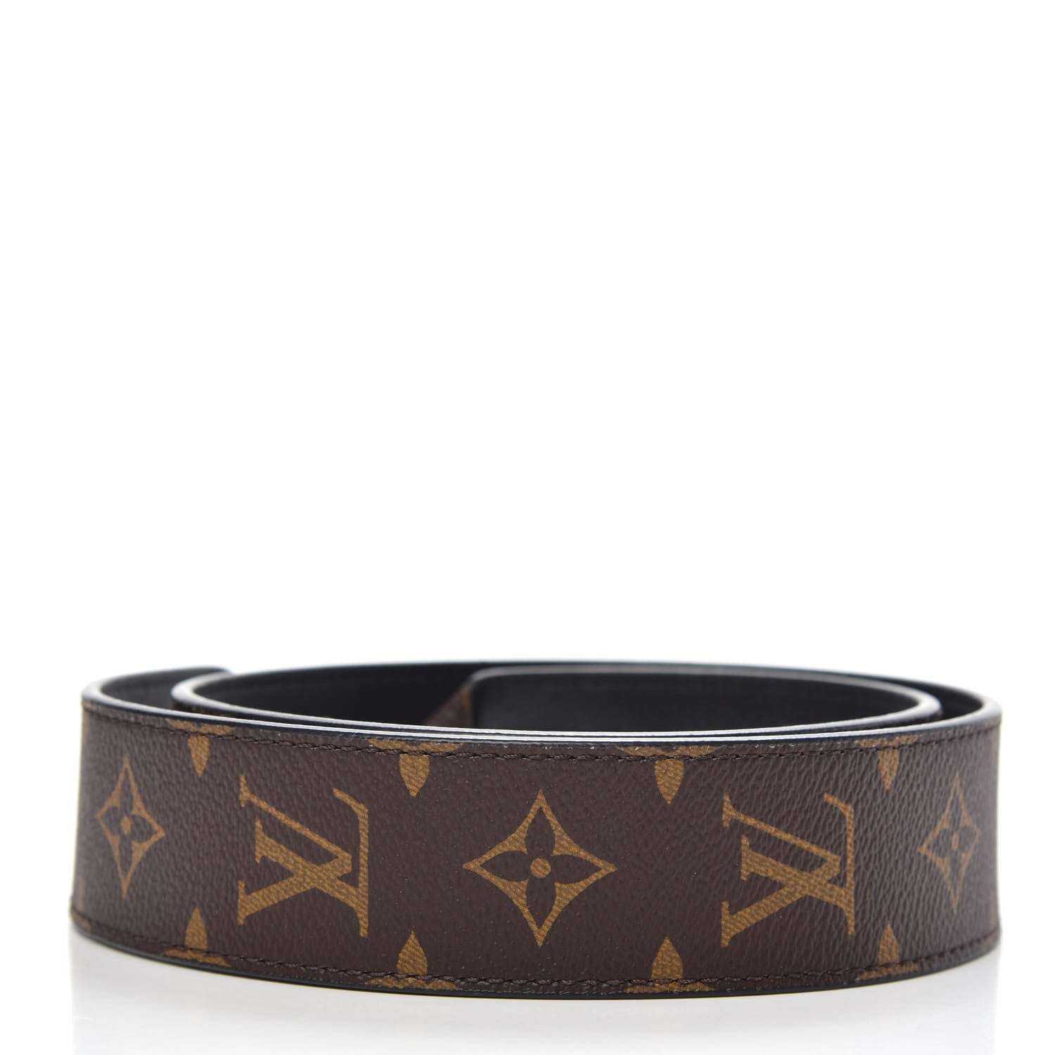 Louis Vuitton Monogram Bandouliere Shoulder Strap Black 2 of 5