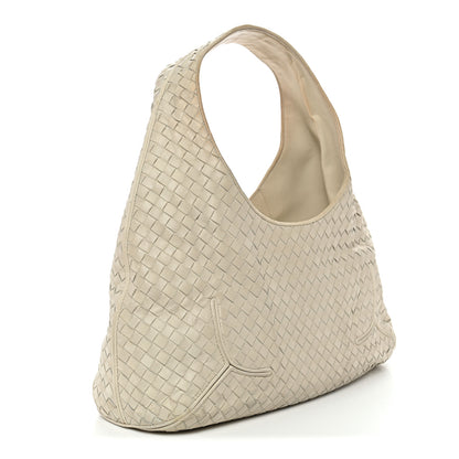 Bottega Veneta Nappa Intrecciato Ball Hobo White 4 of 17