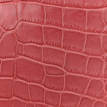 Hermes Matte Alligator Birkin 35 Bois De Rose 8 of 18