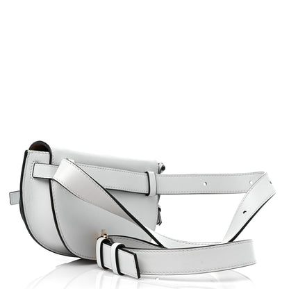 Loewe Calfskin Mini Gate Belt Bag White 3 of 8