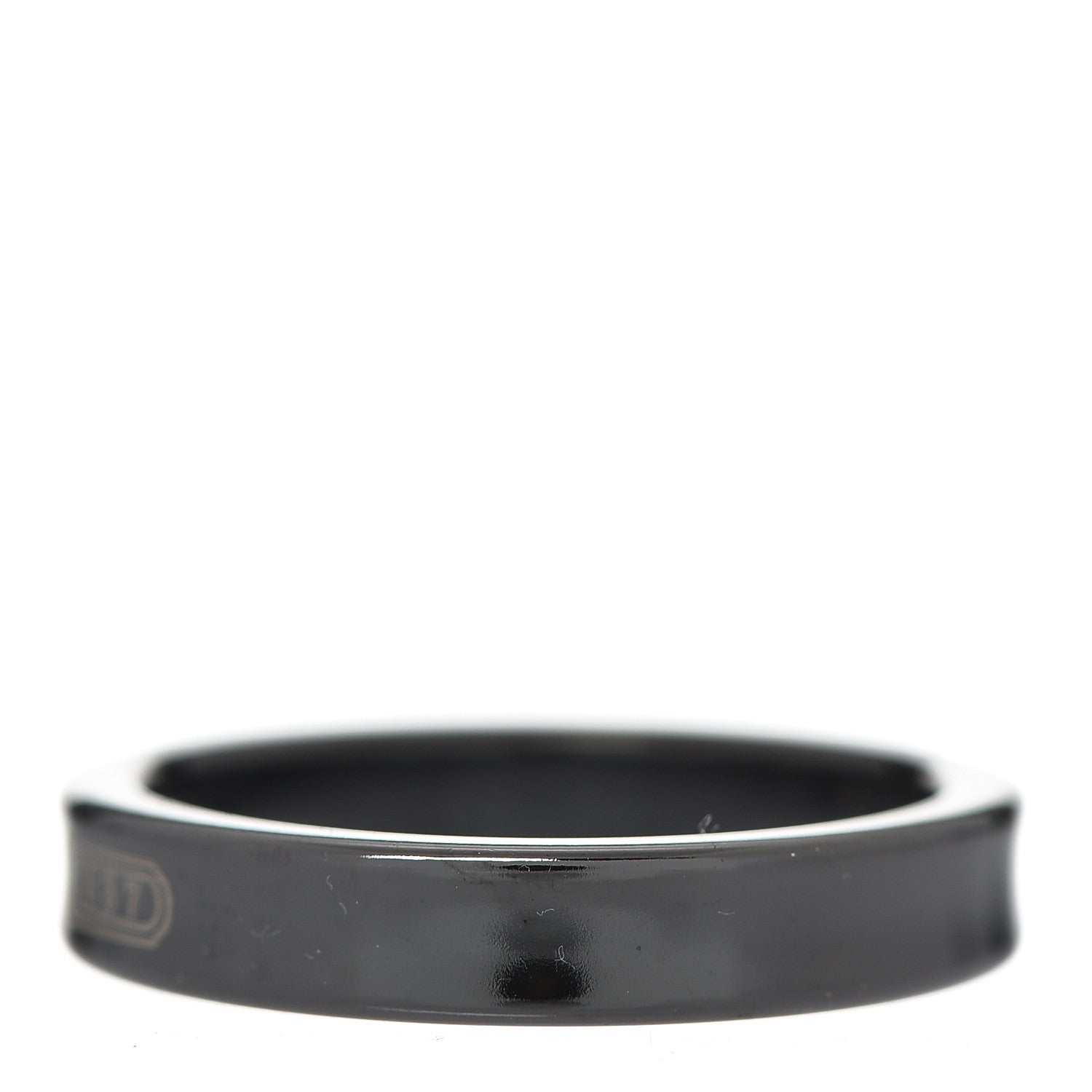 Tiffany Titanium 4mm Narrow 1837 Ring 56 7.5 3 of 6