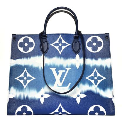 Louis Vuitton Monogram Escale Onthego GM Blue 1 of 4