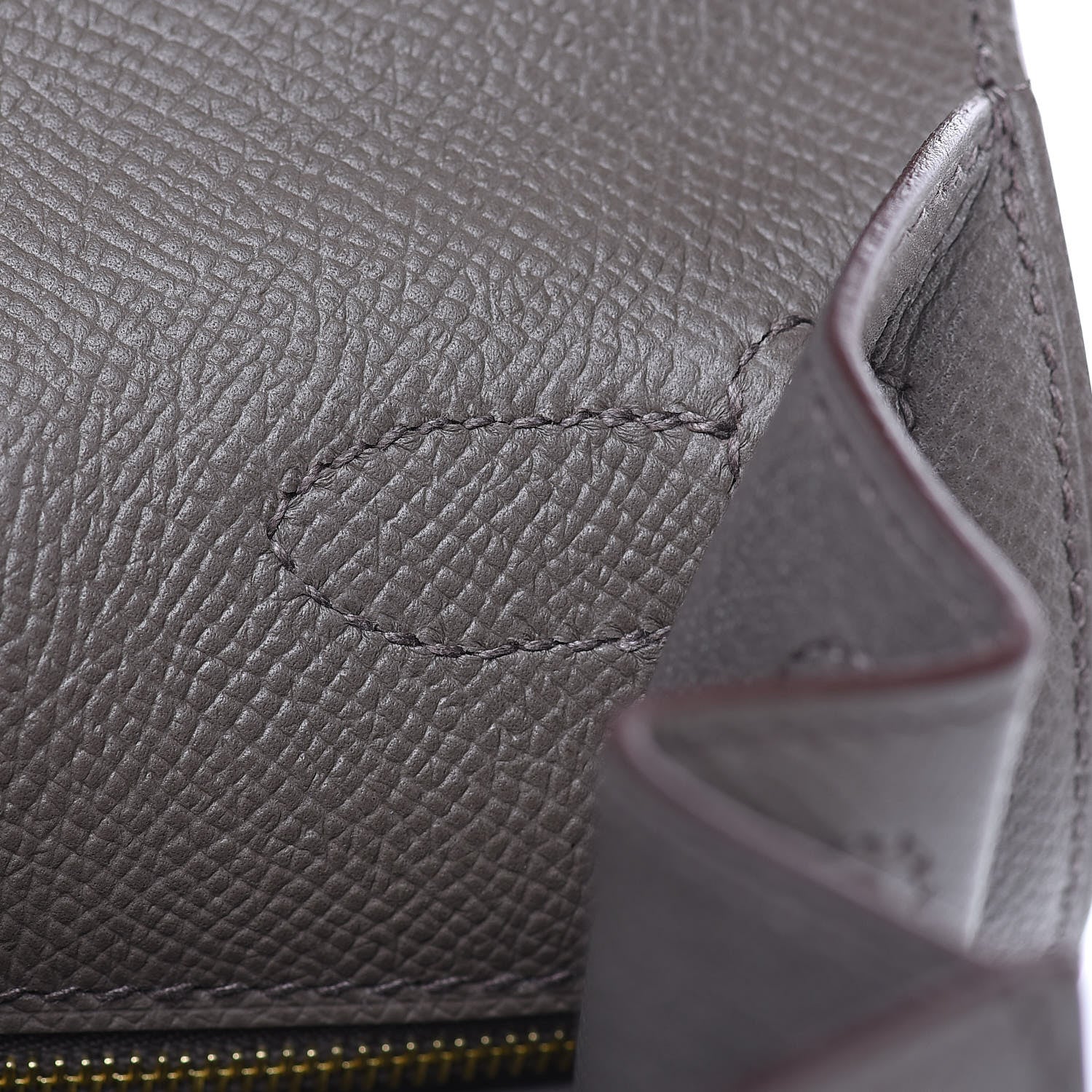 Hermes Epsom Kelly Sellier 28 Etain 16 of 34