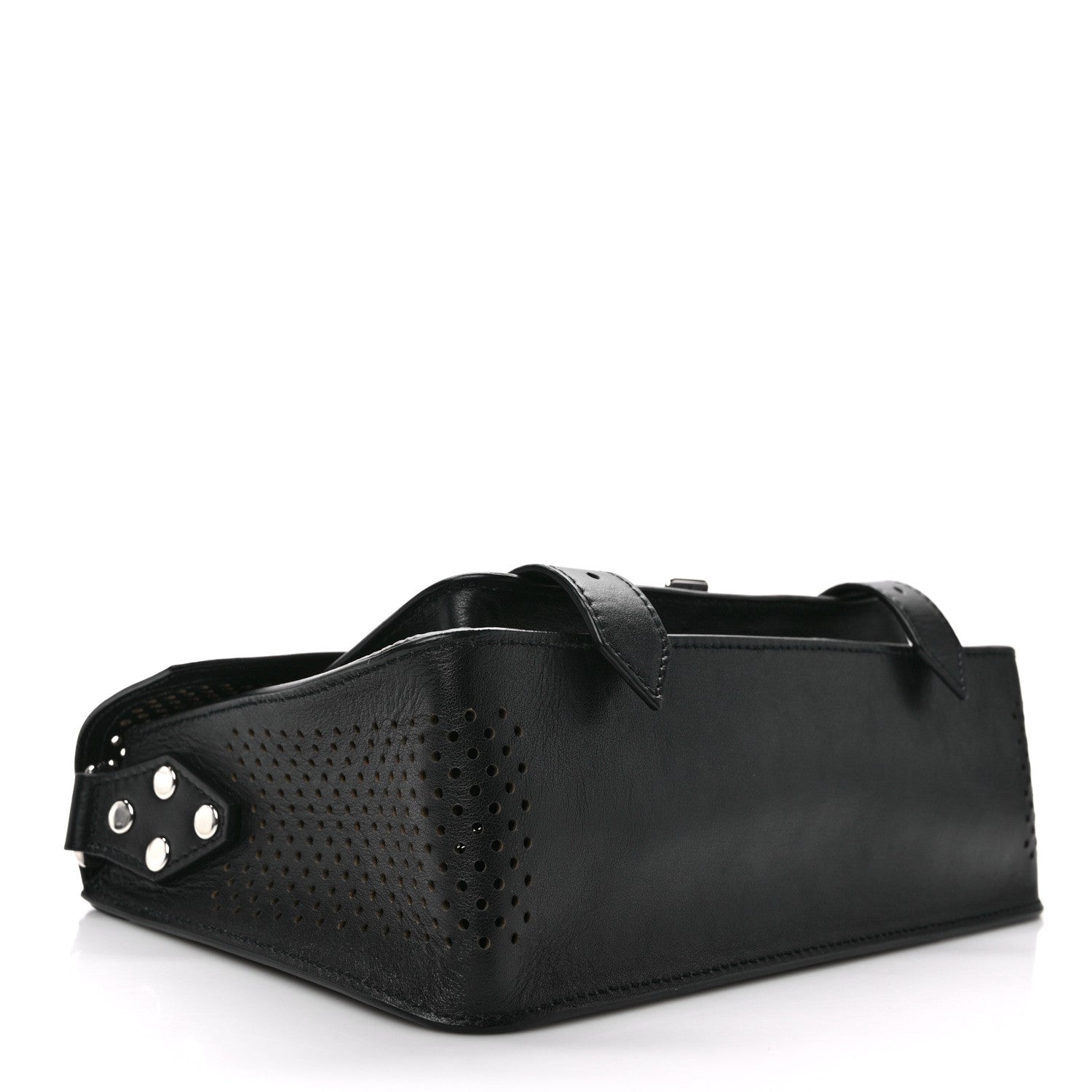 Proenza Schouler Grained Calfskin Tiny PS1 Satchel Black 4 of 11