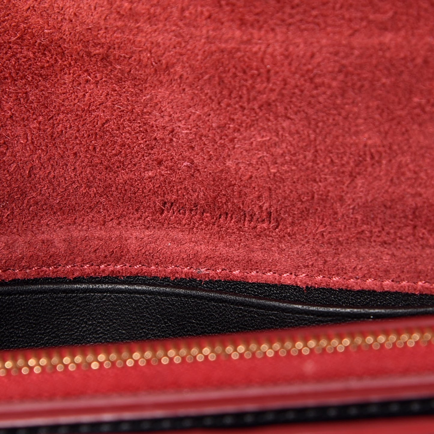 Box Calfskin Multifunction Strap Wallet Coquelicot