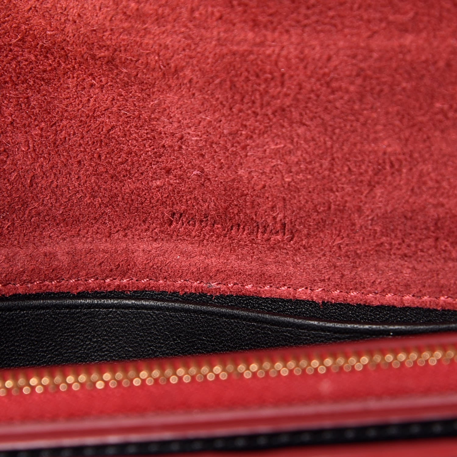 Celine Box Calfskin Multifunction Strap Wallet Coquelicot 7 of 10