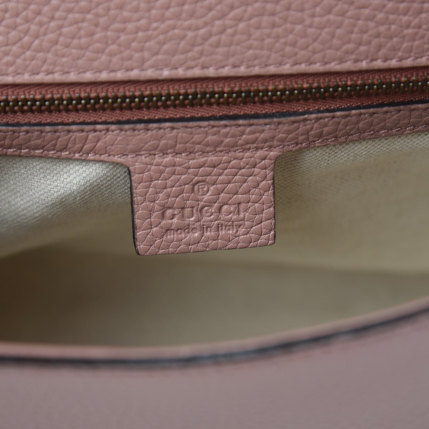 Calfskin Small GG Marmont Top Handle Bag Rosy Phard