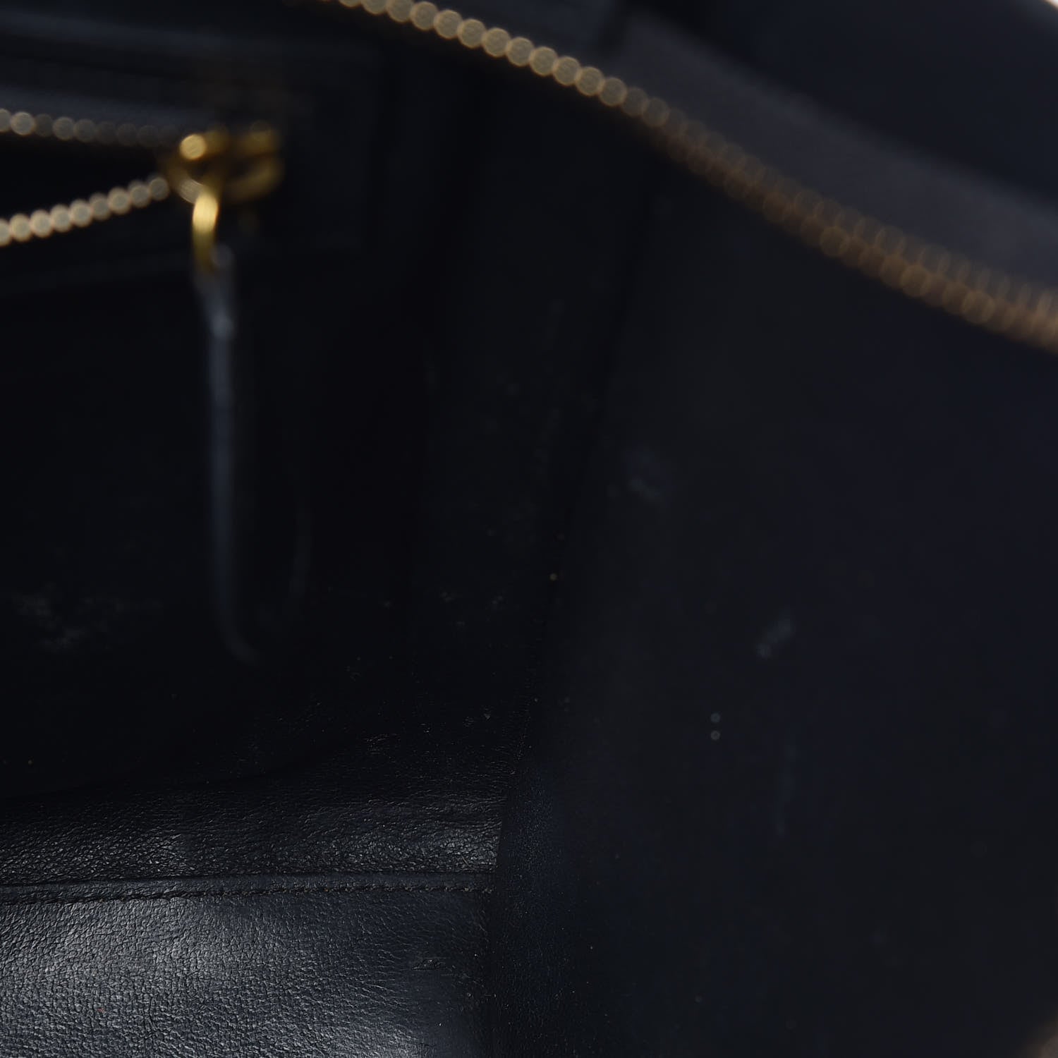 Celine Smooth Calfskin Mini Luggage Black 8 of 28