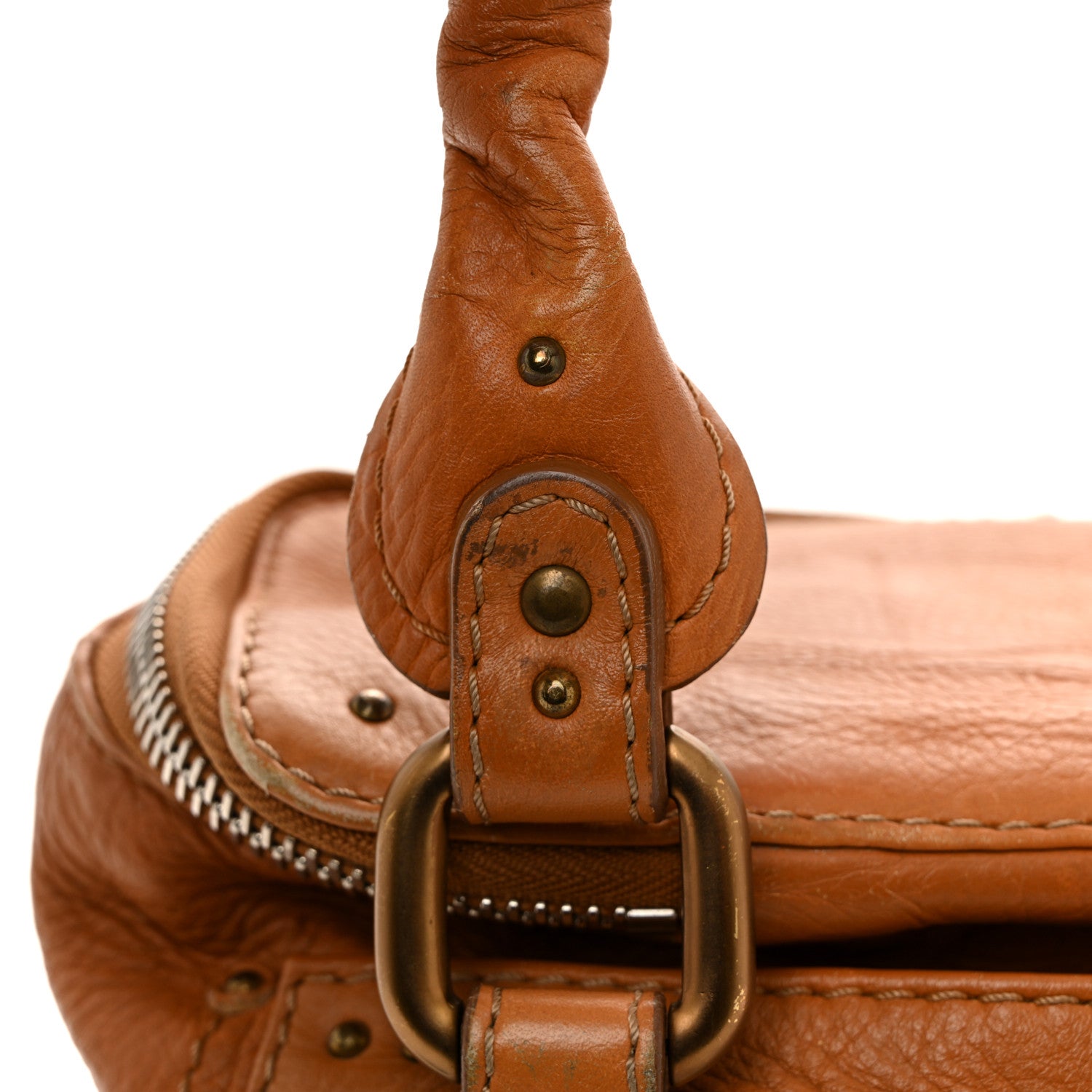 Chloe Calfskin Small Paddington Vanity Case Naturel 15 of 18