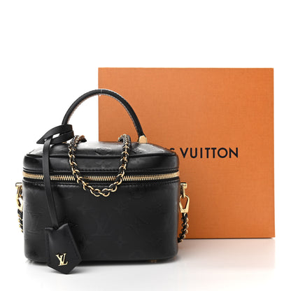 Louis Vuitton Monogram Ink Vanity PM Black 10 of 10