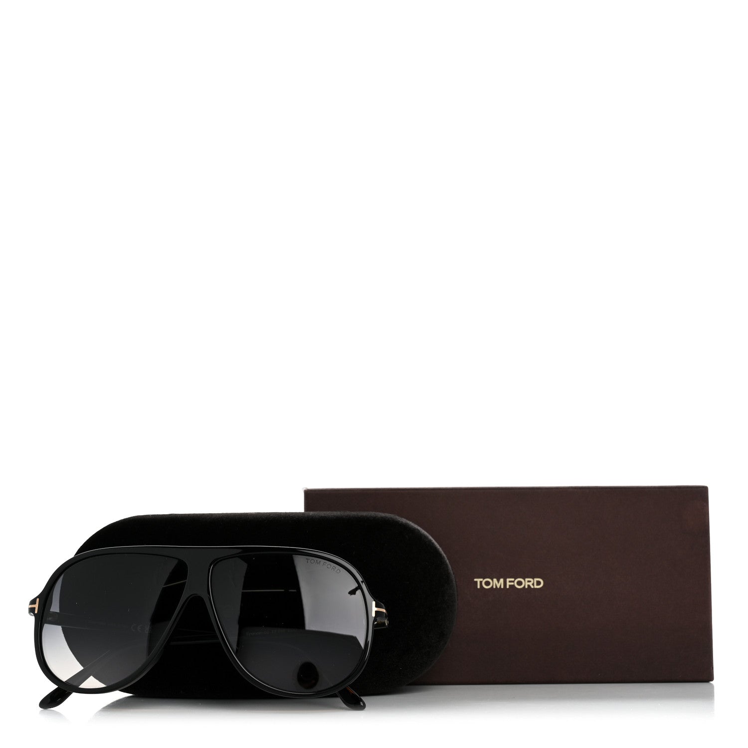 Tom Ford Acetate Spenser Sunglasses TF998 Black 8 of 8