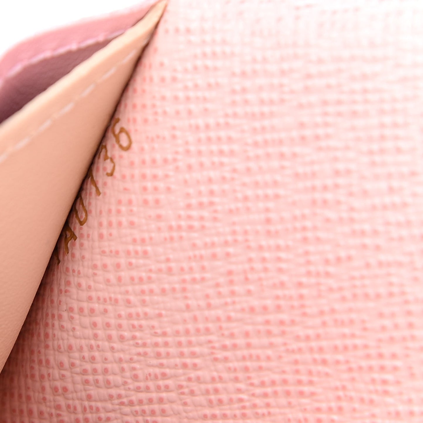 Damier Azur Emilie Wallet Rose Ballerine