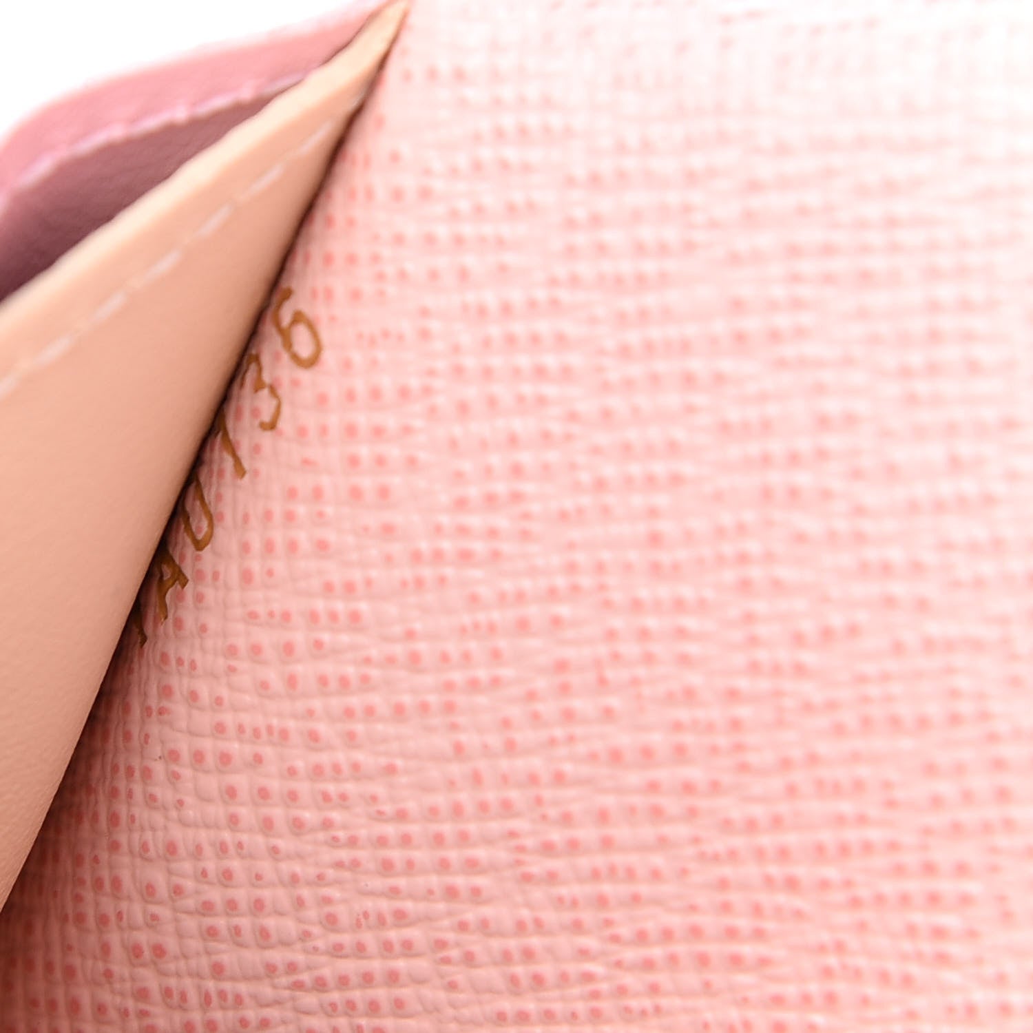 Louis Vuitton Damier Azur Emilie Wallet Rose Ballerine 7 of 7