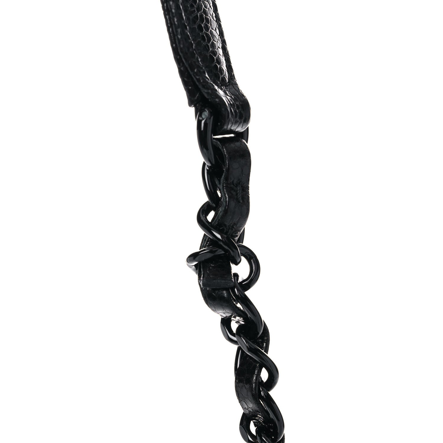 Chanel Caviar Quilted Incognito Mini Square Flap Black 13 of 14