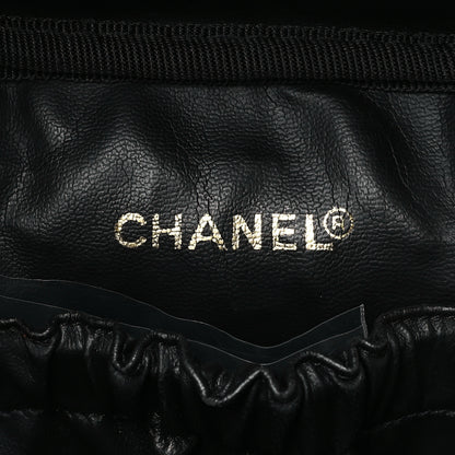 Chanel Lambskin Vanity Cosmetic Case Black 6 of 11