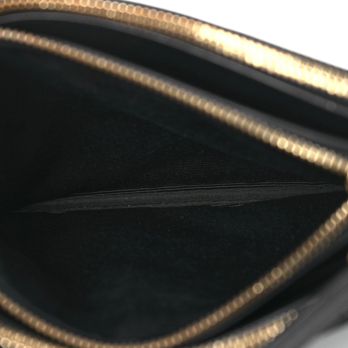 Lambskin Small Trio Crossbody Bag Black