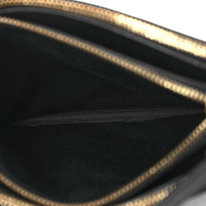 Celine Lambskin Small Trio Crossbody Bag Black 5 of 13