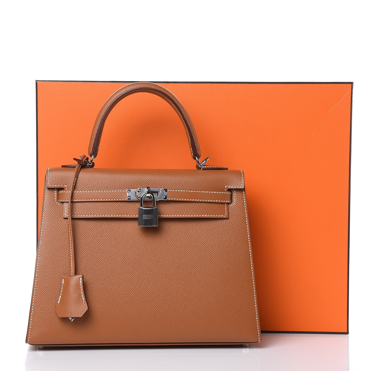 Hermes Epsom Kelly Sellier 25 Gold 36 of 36