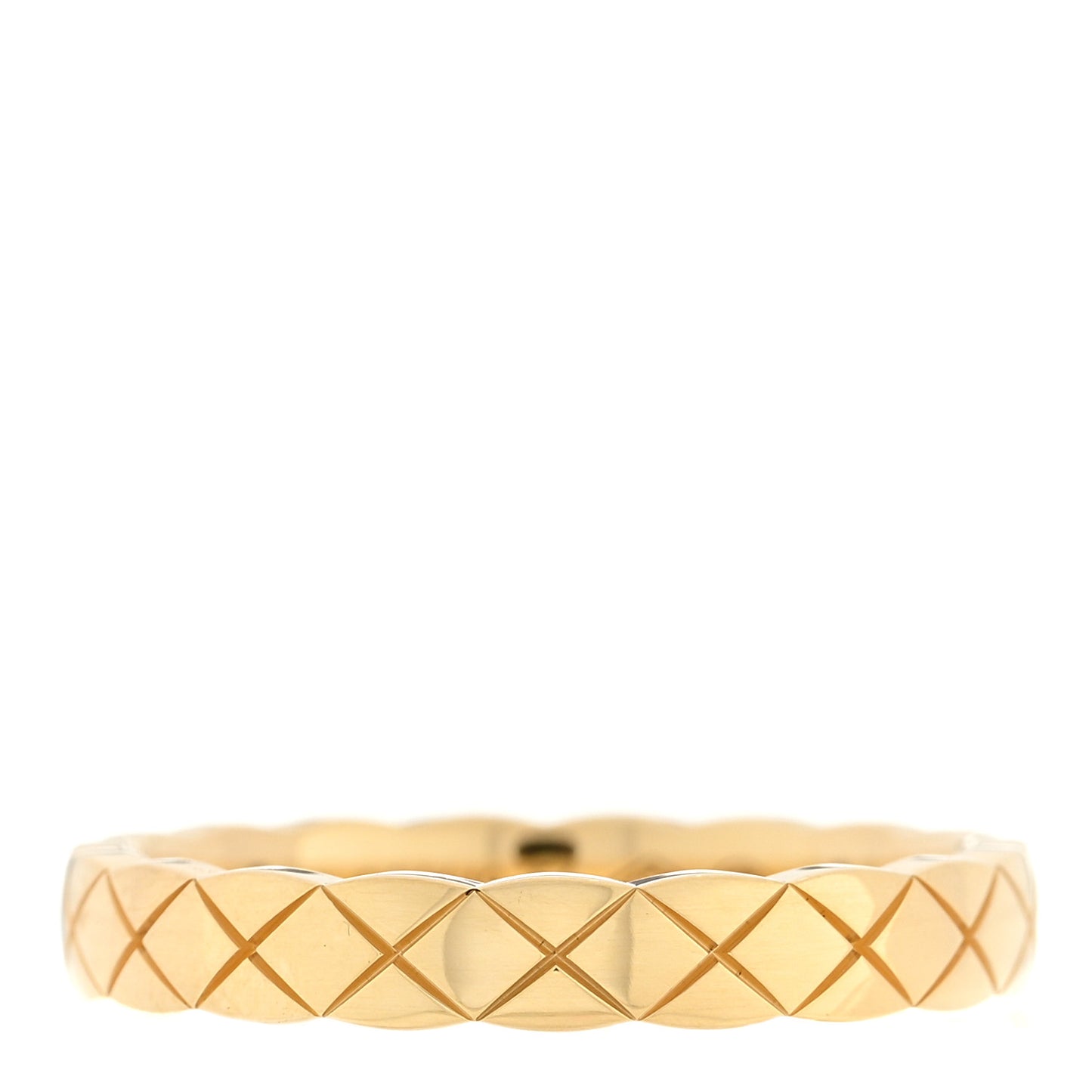 18K Yellow Gold Mini Coco Crush Ring 54 6.75
