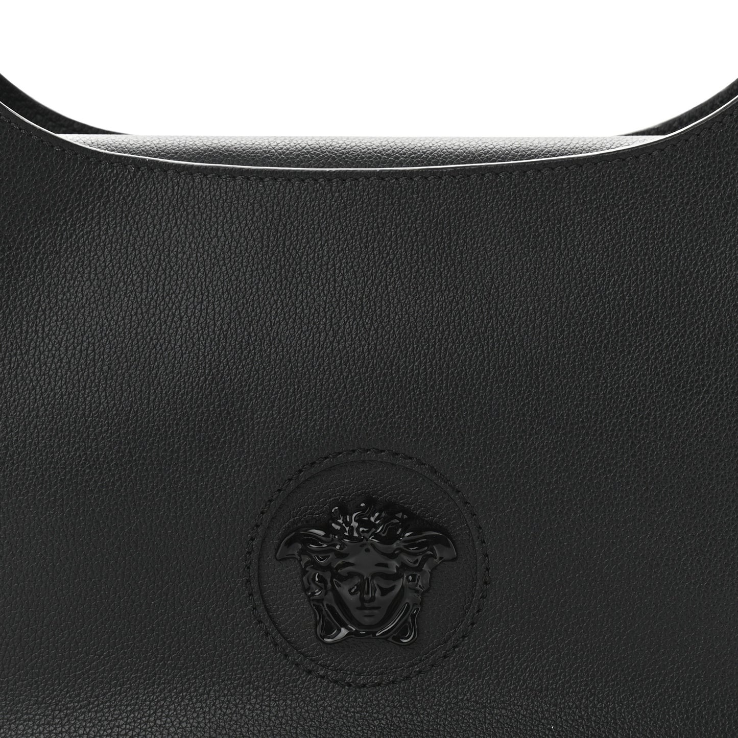 Calfskin La Medusa Hobo Black
