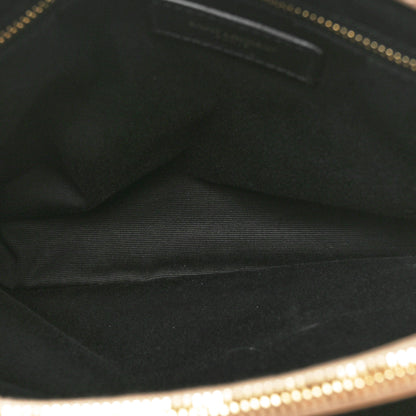 Saint Laurent Calfskin Y Quilted Monogram Medium Loulou Chain Satchel Nude Powder 5 of 10