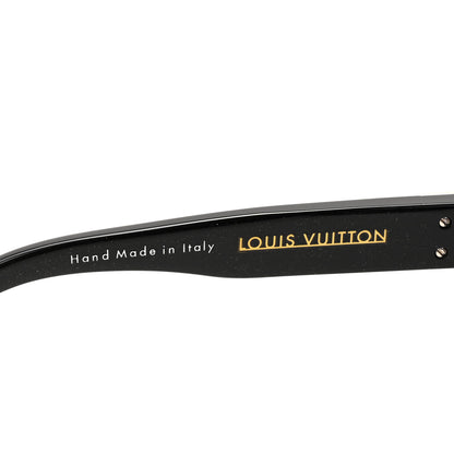 Louis Vuitton Oversized Soupcon Z0269W Sunglasses Black Glitter 5 of 8