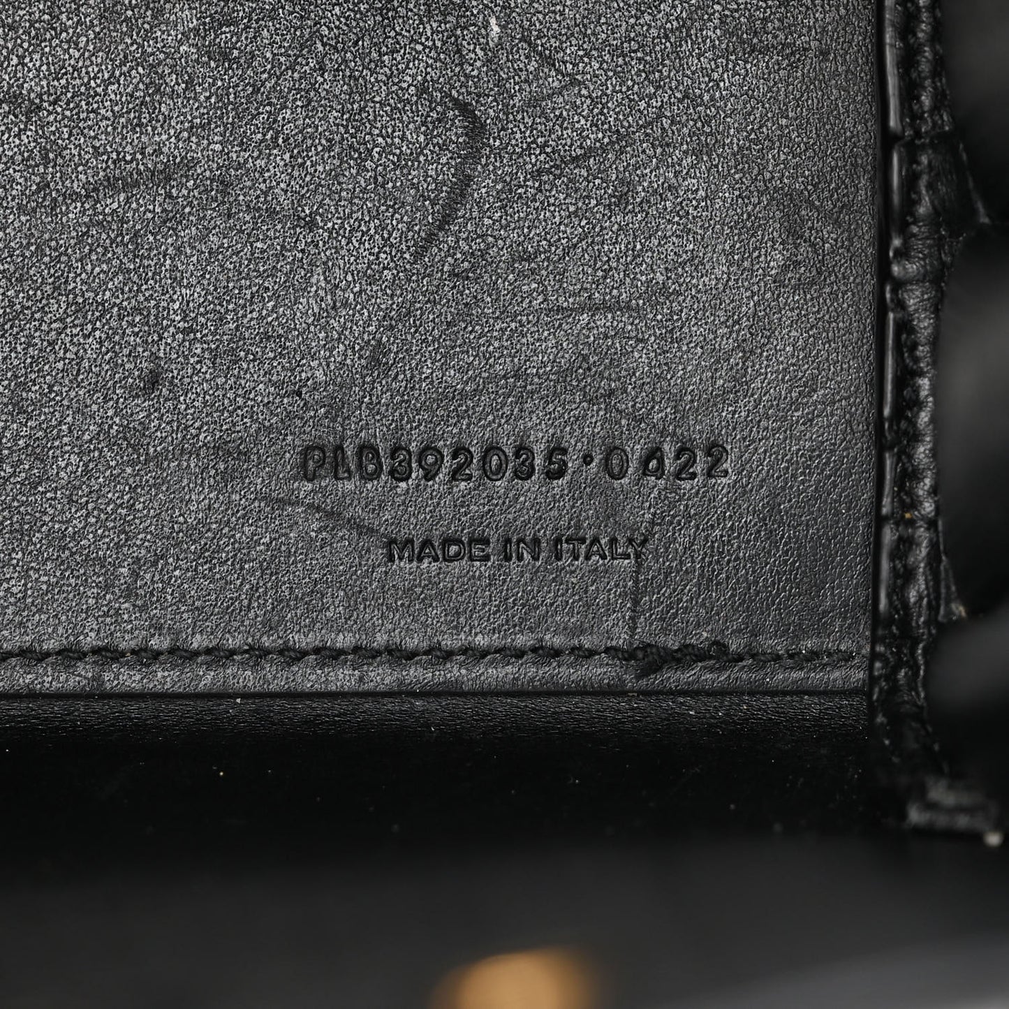 Calfskin Nano Sac De Jour Black