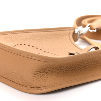 Hermes Taurillon Clemence Evelyne TPM Biscuit 10 of 11