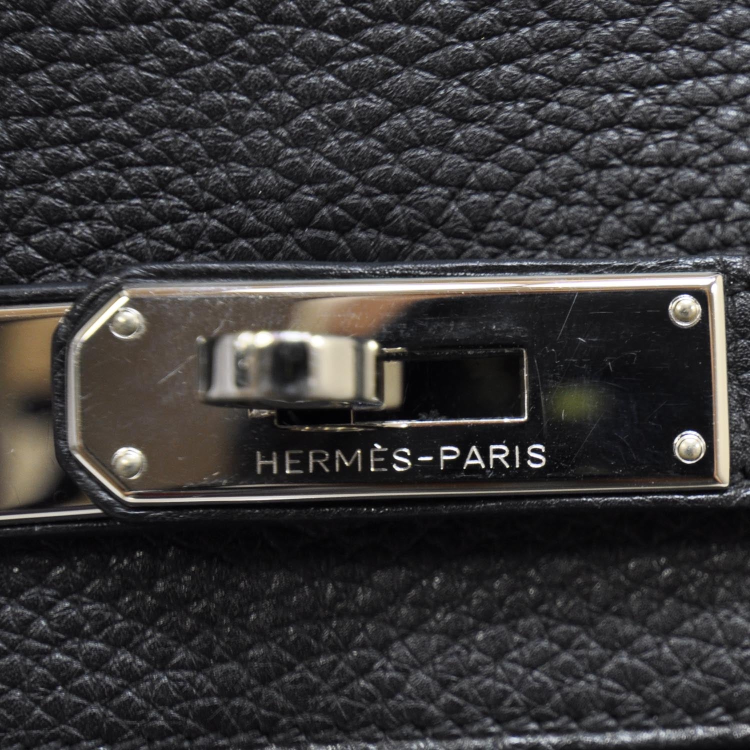 Hermes Togo Birkin 35 Black 12 of 12