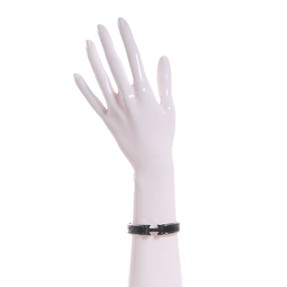 Hermes Enamel Narrow Clic Clac H Bracelet PM Black 2 of 5