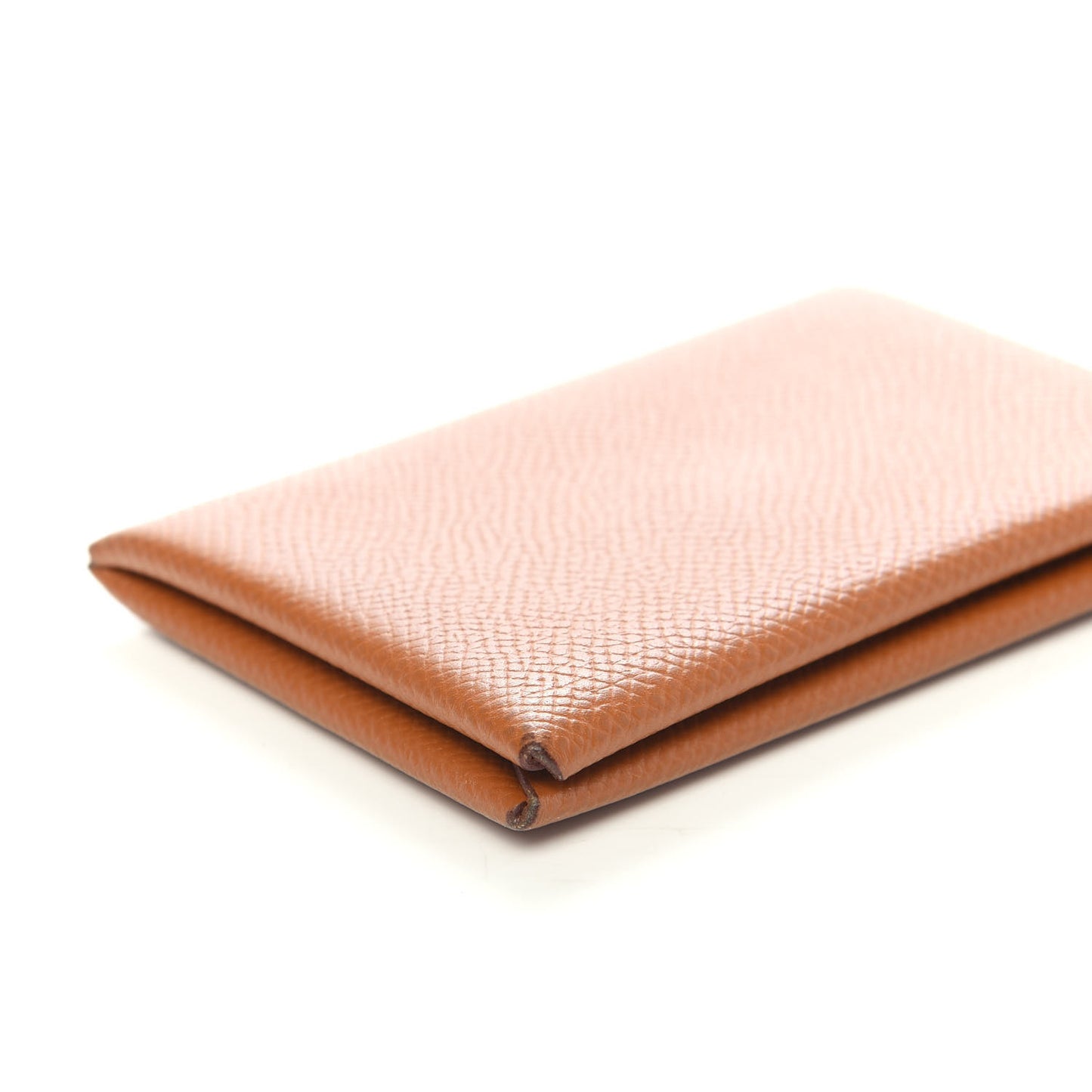 Epsom Calvi Card Case Gold