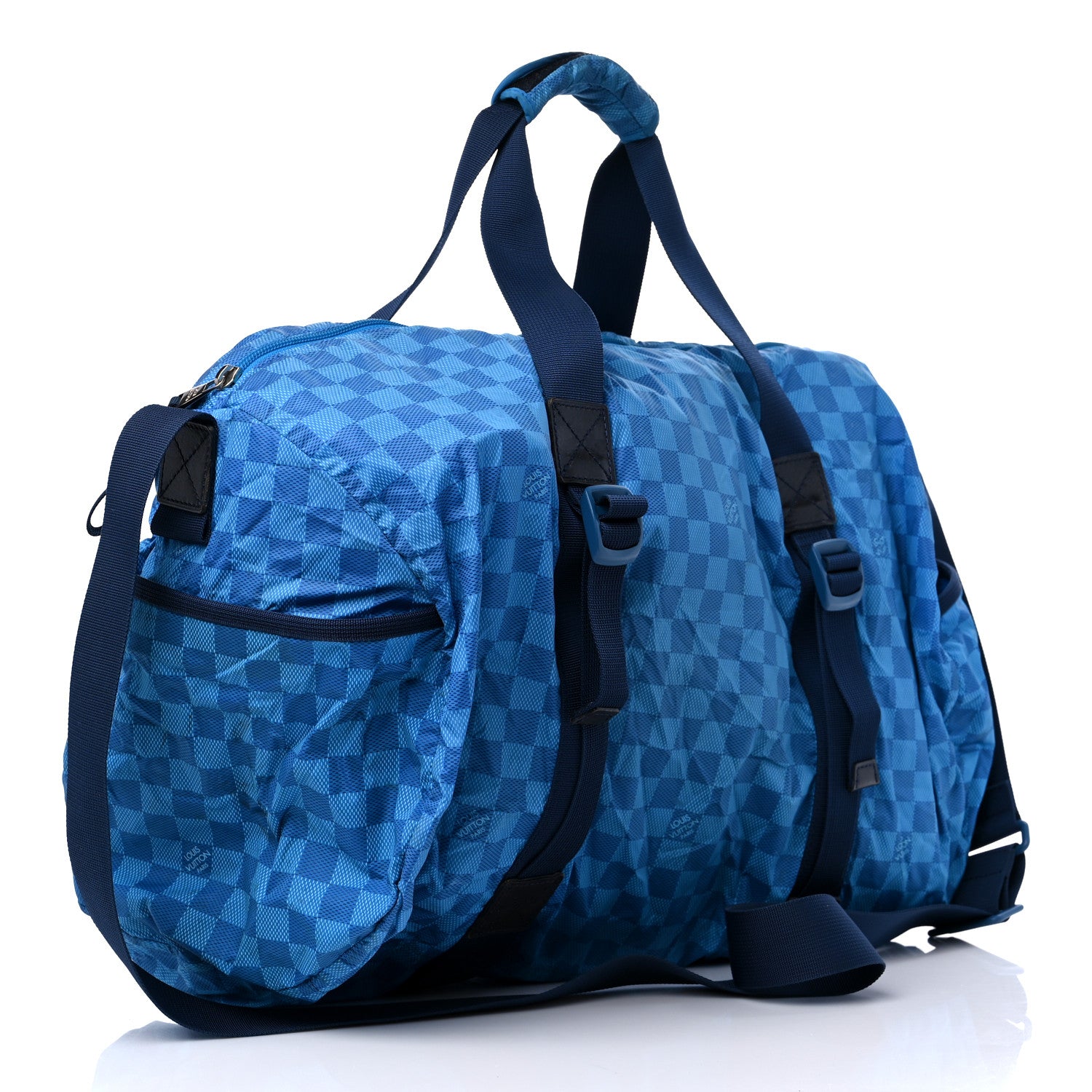 Louis Vuitton Nylon Damier Aventure Practical Blue 3 of 19