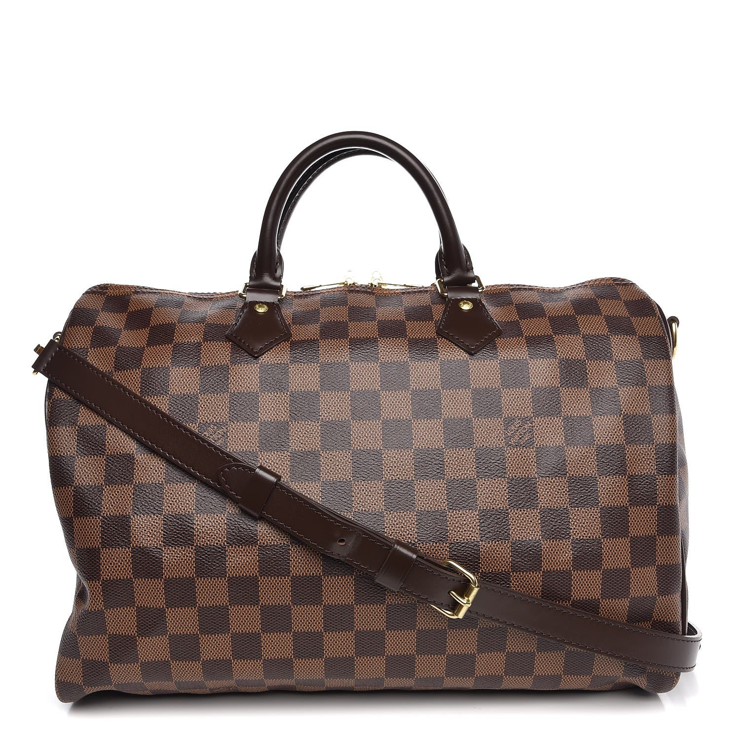 Louis Vuitton Damier Ebene Speedy Bandouliere 35 1 of 9