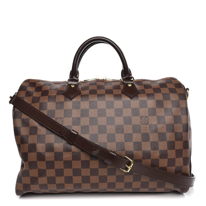 Louis Vuitton Damier Ebene Speedy Bandouliere 35 1 of 9