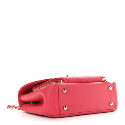 Chanel Caviar Quilted Medium Business Affinity Flap Red 4 of 9