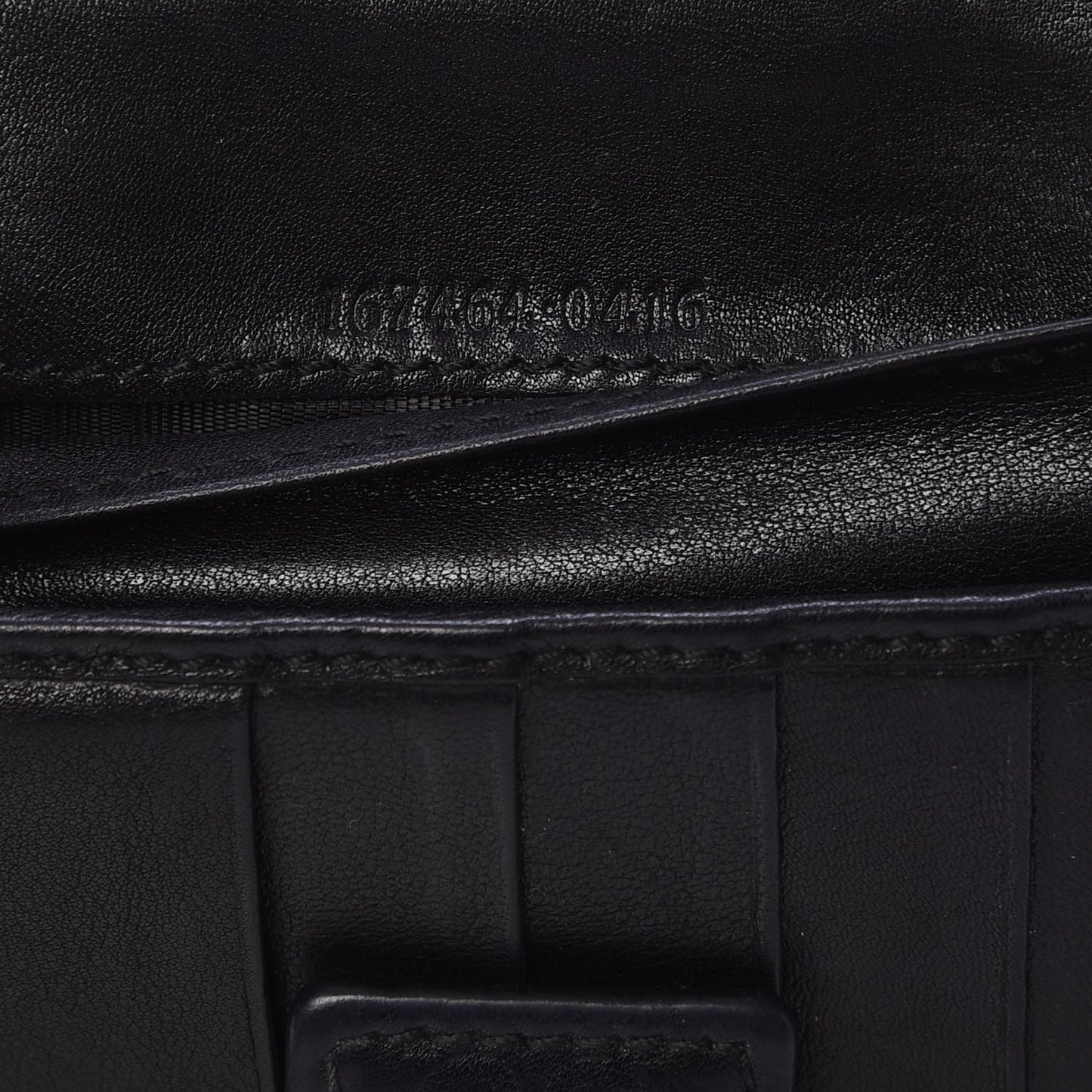 Guccissima Princy Continental Wallet Black