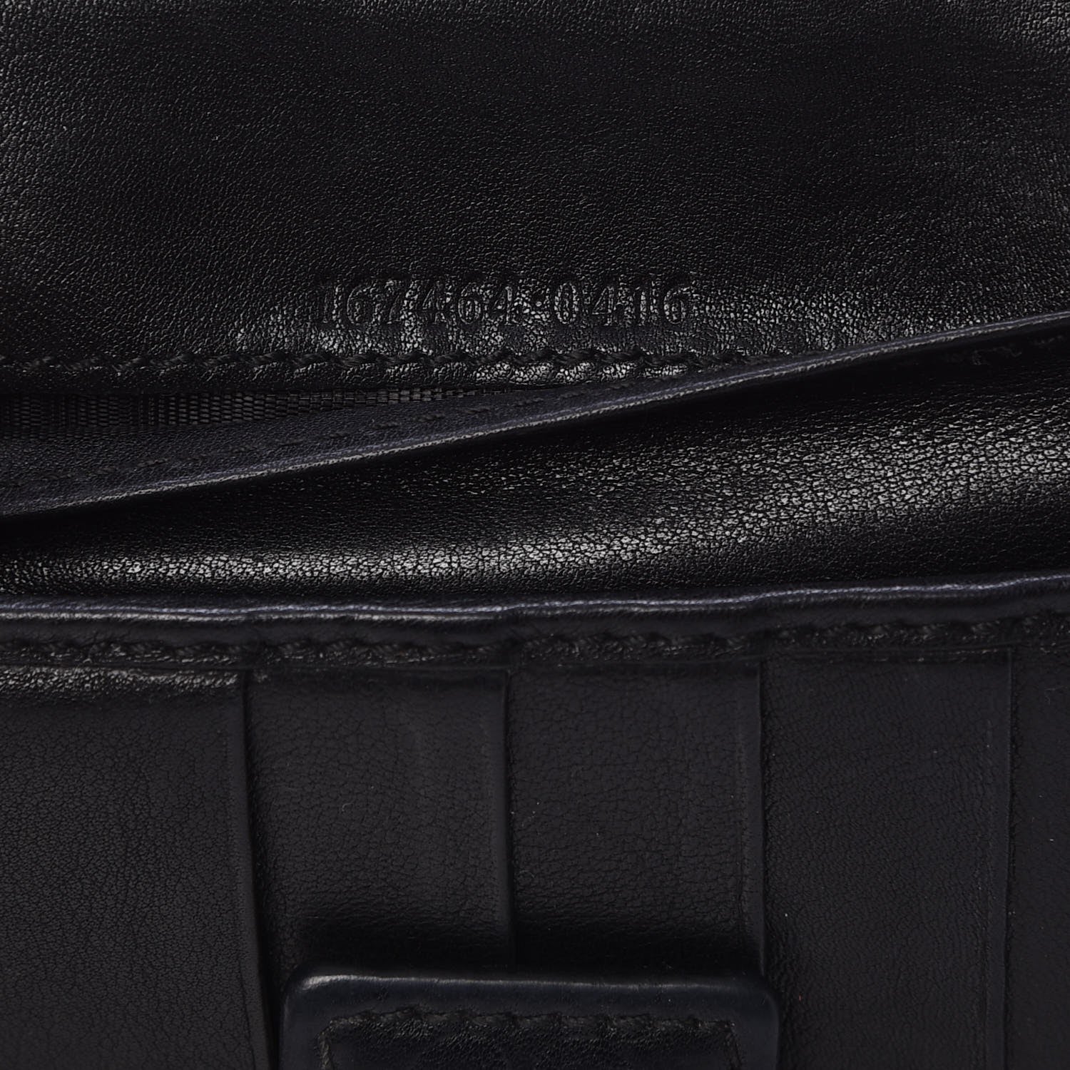 Gucci Guccissima Princy Continental Wallet Black 12 of 16