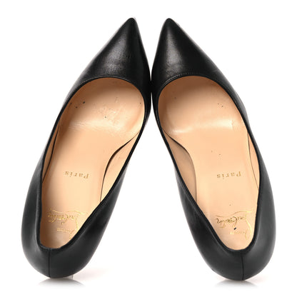 Christian Louboutin Shiny Nappa Pigalle Follies 100 Pumps 38.5 Black 2 of 12
