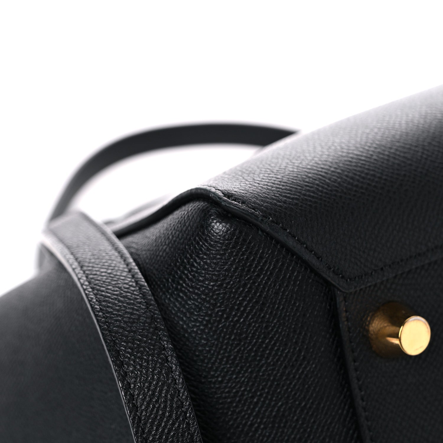 Celine Grained Calfskin Small Belt Bag Black 7 of 12