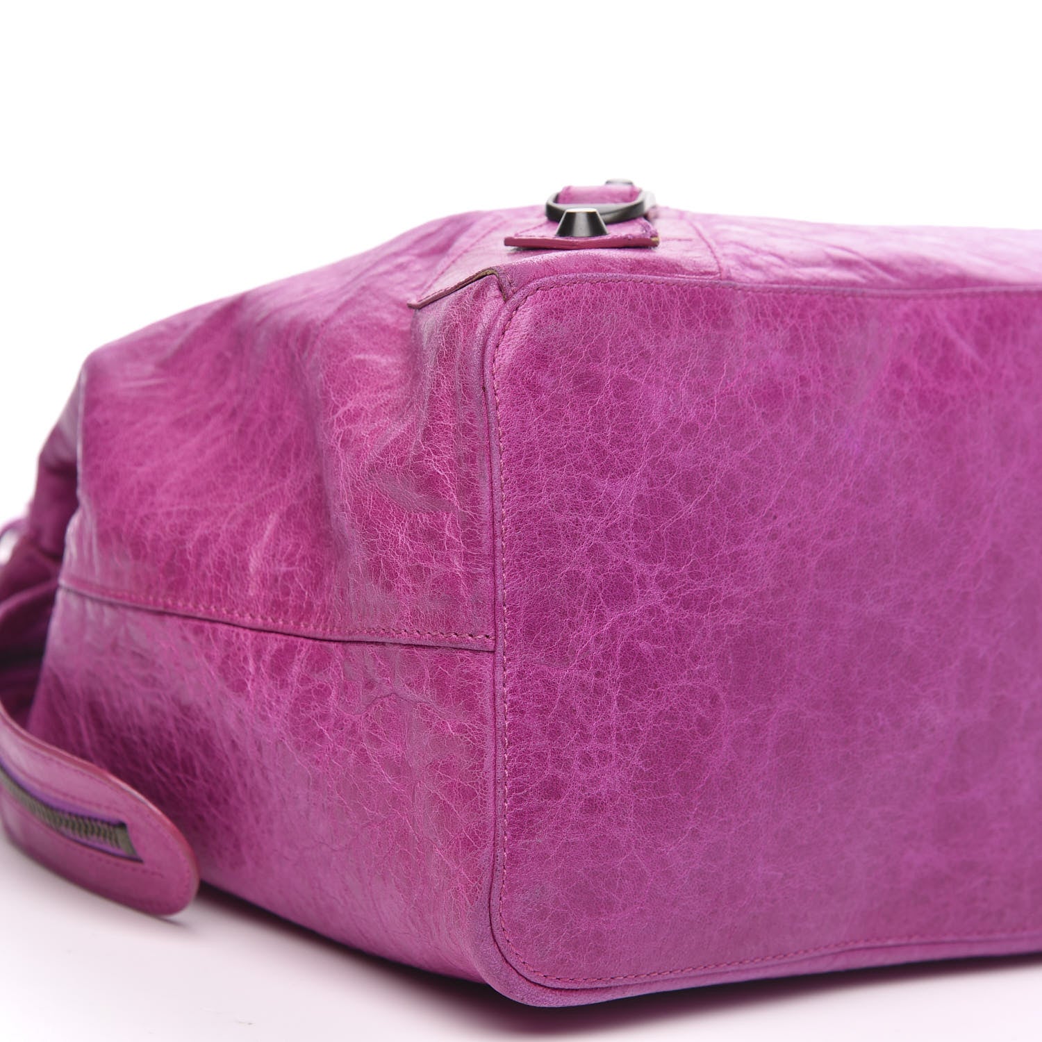 Balenciaga Agneau Classic Hardware Step Magenta 8 of 16