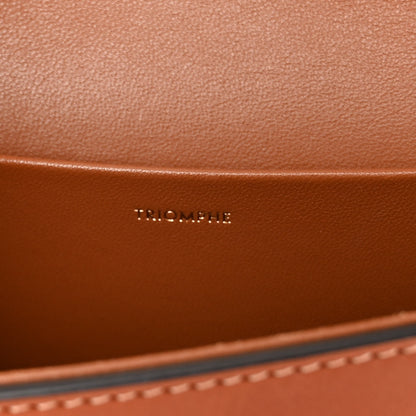 Celine Natural Calfskin Triomphe Shoulder Bag Tan 7 of 10