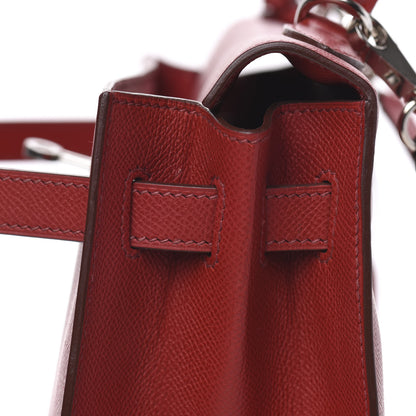 Hermes Epsom Kelly Sellier 32 Rouge Garance 21 of 27
