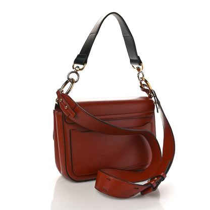 Chloe Calfskin Small C Double Carry Sepia Brown 3 of 9