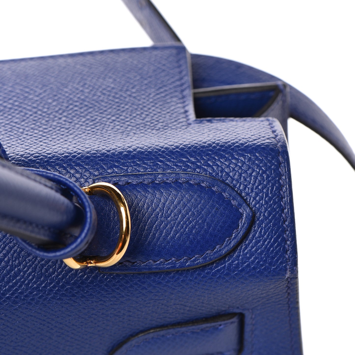 Epsom Kelly Sellier 28 Bleu Electrique