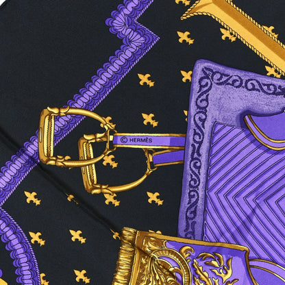 Hermes Silk Selles a Housse Scarf 90 3 of 4