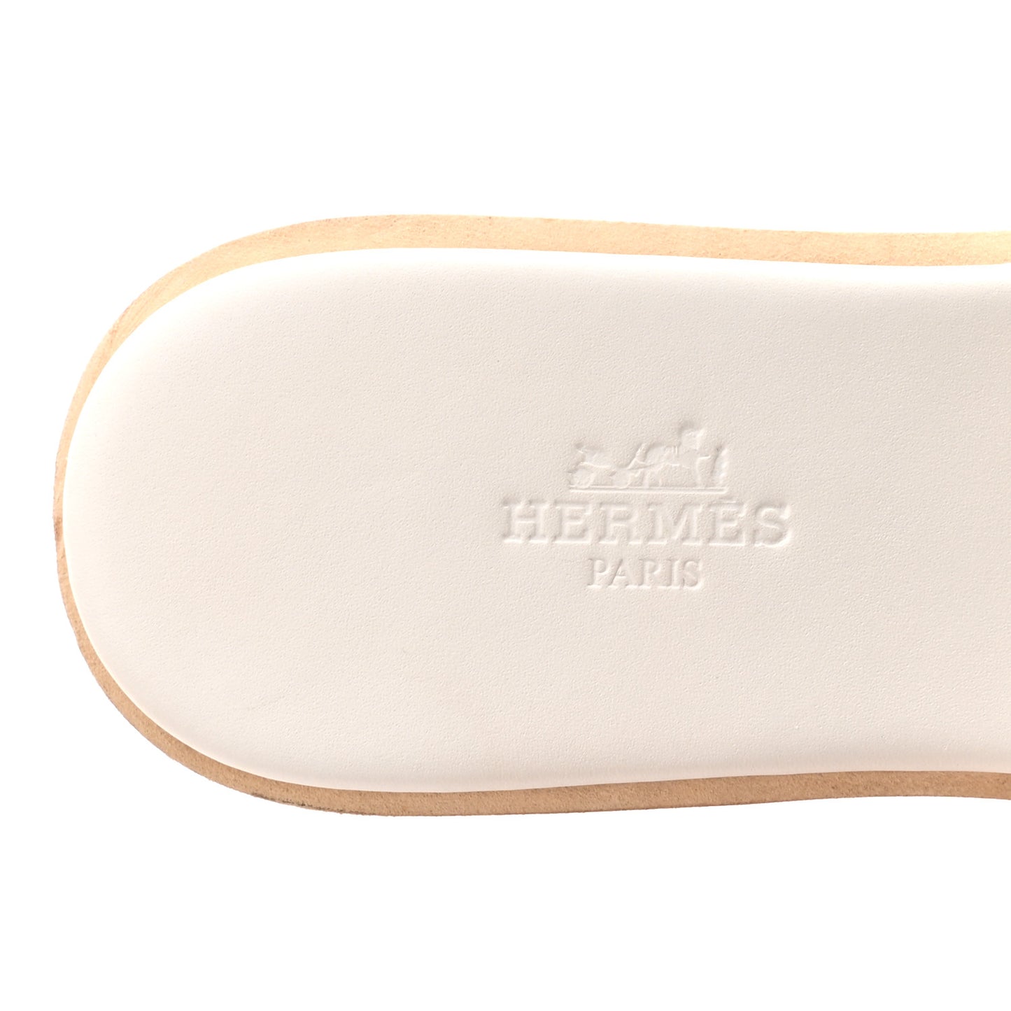 Calfskin Cork Eze 30 Sandals 37 White